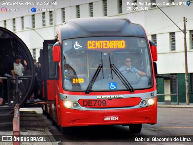 Cristo Rei > CCD Transporte Coletivo > SPE Via Mobilidade S/A DE709 na cidade de Curitiba, Paraná, Brasil, por Gabriel Giacomin de Lima. Número da foto: #6310156.