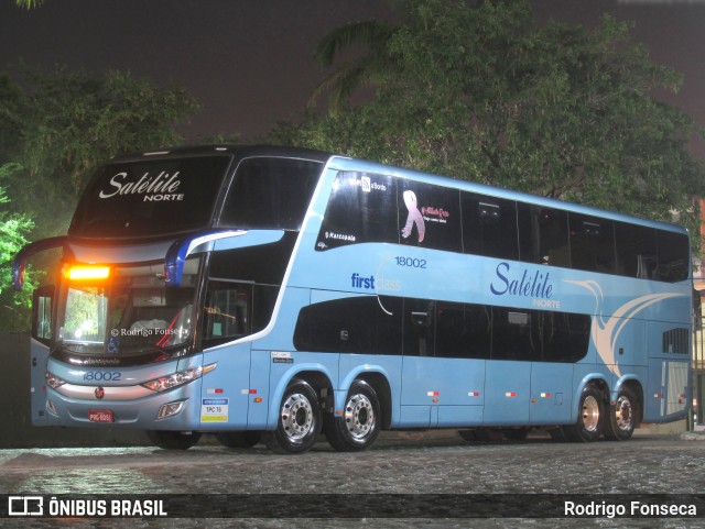 Expresso Satélite Norte 18002 na cidade de Fortaleza, Ceará, Brasil, por Rodrigo Fonseca. Número da foto: #6310237.