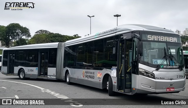 Sambaíba Transportes Urbanos 2 3154 na cidade de São Paulo, São Paulo, Brasil, por Lucas Cirilo. Número da foto: #6310089.