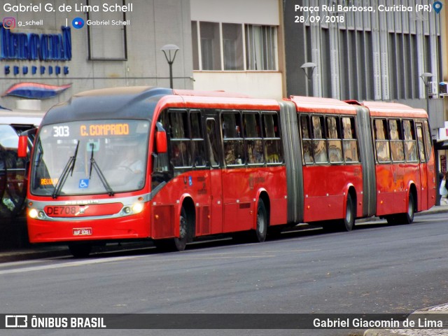 Cristo Rei > CCD Transporte Coletivo > SPE Via Mobilidade S/A DE708 na cidade de Curitiba, Paraná, Brasil, por Gabriel Giacomin de Lima. Número da foto: #6310147.