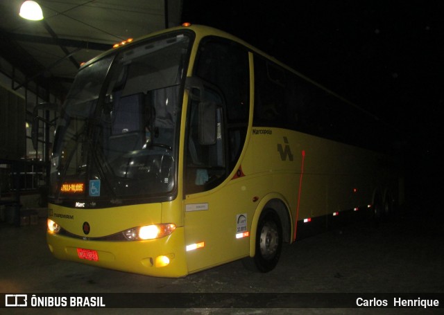 Viação Itapemirim 5023 na cidade de Paraíba do Sul, Rio de Janeiro, Brasil, por Carlos  Henrique. ID da foto: 6309524.