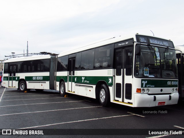 SPTrans - São Paulo Transporte 68 8000 na cidade de São Paulo, São Paulo, Brasil, por Leonardo Fidelli. ID da foto: 6309978.