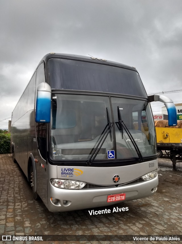 Ônibus Particulares 0500 na cidade de Lavras, Minas Gerais, Brasil, por Vicente de Paulo Alves. ID da foto: 6311445.