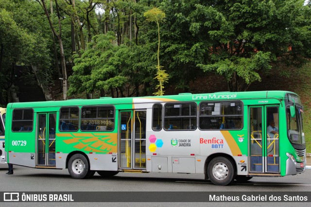 BBTT - Benfica Barueri Transporte e Turismo 00729 na cidade de São Paulo, São Paulo, Brasil, por Matheus Gabriel dos Santos. Número da foto: #6311435.