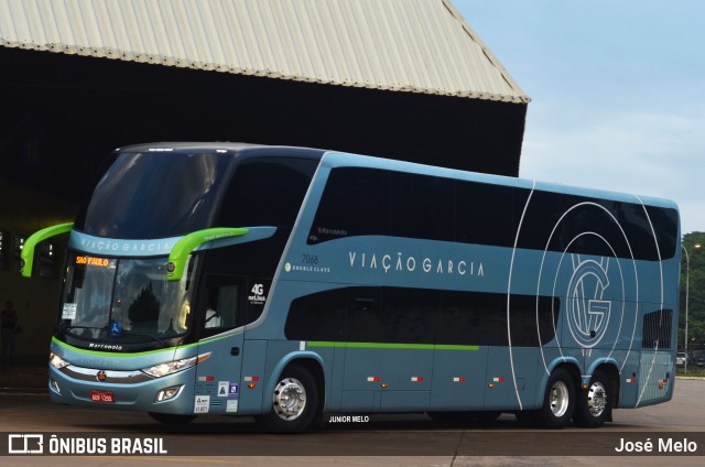 Viação Garcia 7068 na cidade de Maringá, Paraná, Brasil, por José Melo. Número da foto: #6312069.