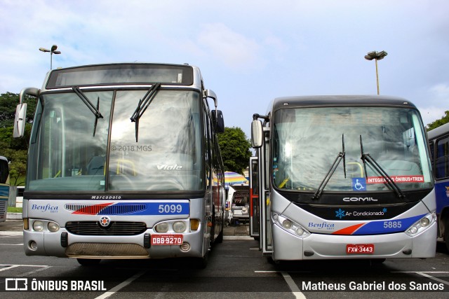 BBTT - Benfica Barueri Transporte e Turismo 5099 na cidade de São Paulo, São Paulo, Brasil, por Matheus Gabriel dos Santos. Número da foto: #6311455.