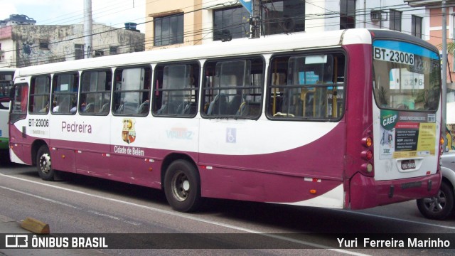 Vialuz Transportes BT-23006 na cidade de Belém, Pará, Brasil, por Yuri Ferreira Marinho. ID da foto: 6310928.