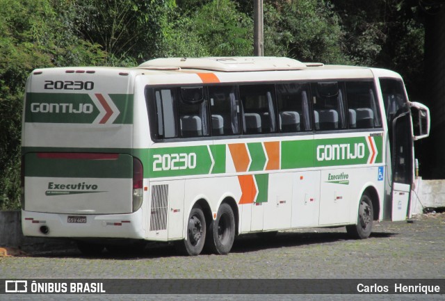 Empresa Gontijo de Transportes 20230 na cidade de Manhuaçu, Minas Gerais, Brasil, por Carlos  Henrique. Número da foto: #6312931.
