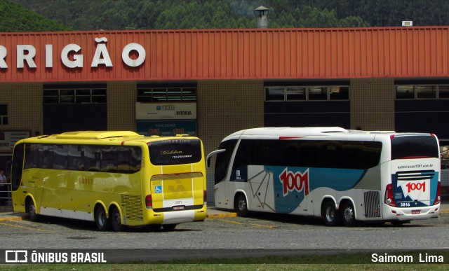 Viação Itapemirim 5871 na cidade de Manhuaçu, Minas Gerais, Brasil, por Saimom  Lima. Número da foto: #6311994.