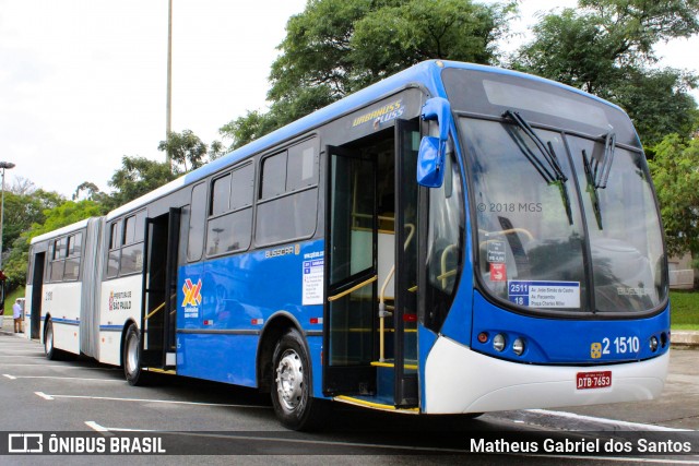 Sambaíba Transportes Urbanos 2 1510 na cidade de São Paulo, São Paulo, Brasil, por Matheus Gabriel dos Santos. ID da foto: 6311491.