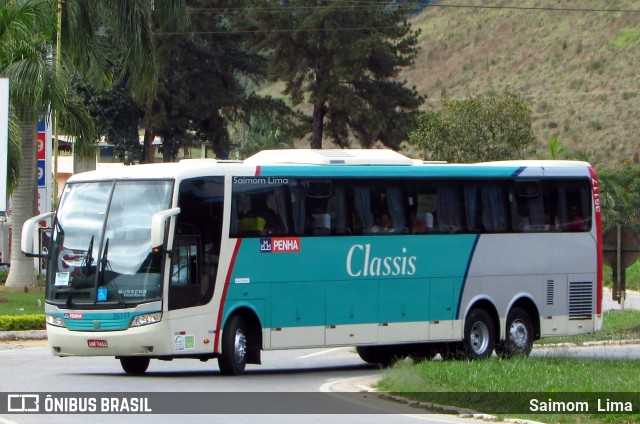 Empresa de Ônibus Nossa Senhora da Penha 35117 na cidade de Manhuaçu, Minas Gerais, Brasil, por Saimom  Lima. ID da foto: 6311931.