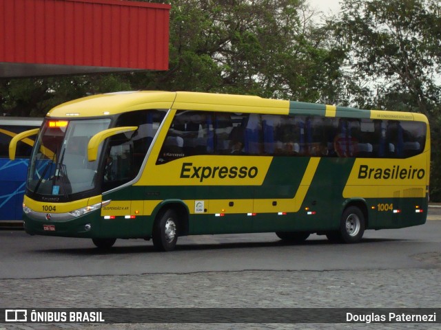 Expresso Brasileiro 1004 na cidade de Guaratinguetá, São Paulo, Brasil, por Douglas Paternezi. ID da foto: 6311888.