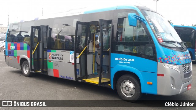 Viação Paratodos > São Jorge > Metropolitana São Paulo > Mobibrasil 6 3846 na cidade de São Paulo, São Paulo, Brasil, por Clébio Júnior. ID da foto: 6312411.