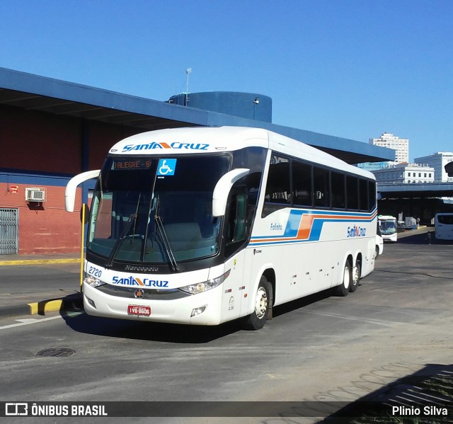 VUSC - Viação União Santa Cruz 2720 na cidade de Porto Alegre, Rio Grande do Sul, Brasil, por Plinio Silva. ID da foto: 6311531.