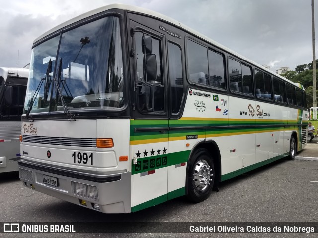 Vip Bus Comércio de Ônibus 1991 na cidade de São Paulo, São Paulo, Brasil, por Gabriel Oliveira Caldas da Nobrega. Número da foto: #6311099.