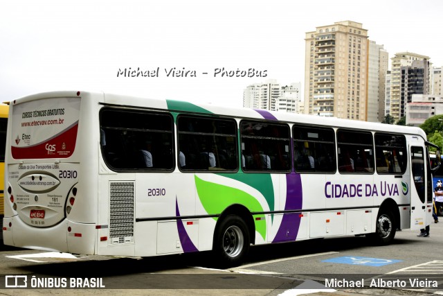 Cidade da Uva Transportes 20310 na cidade de São Paulo, São Paulo, Brasil, por Michael  Alberto Vieira. ID da foto: 6311403.