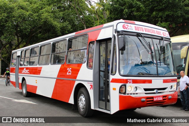 Auto Viação ABC 25 na cidade de São Paulo, São Paulo, Brasil, por Matheus Gabriel dos Santos. ID da foto: 6313471.