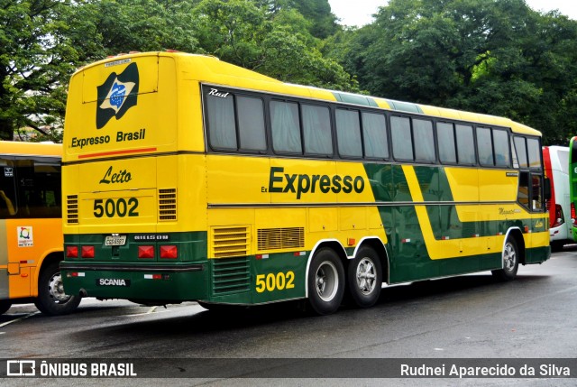 Ônibus Particulares 5002 na cidade de São Paulo, São Paulo, Brasil, por Rudnei Aparecido da Silva. ID da foto: 6314472.