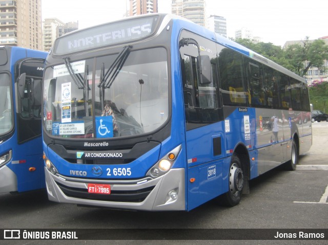Transcooper > Norte Buss 2 6505 na cidade de São Paulo, São Paulo, Brasil, por Jonas Ramos. Número da foto: #6314926.