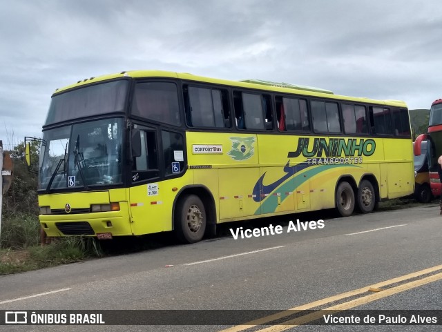 Juninho Turismo 9052 na cidade de Lavras, Minas Gerais, Brasil, por Vicente de Paulo Alves. ID da foto: 6313949.