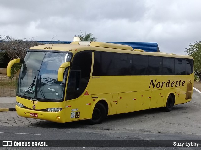 Viação Nordeste 1340 na cidade de Campina Grande, Paraíba, Brasil, por Suzy Lybby. Número da foto: #6314793.