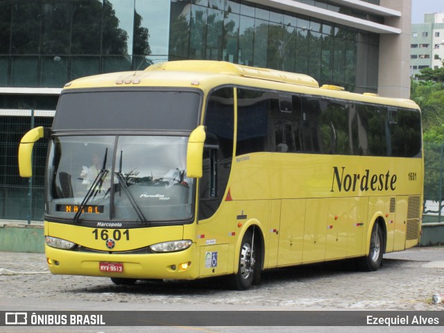 Viação Nordeste 1601 na cidade de Fortaleza, Ceará, Brasil, por Ezequiel Alves. Número da foto: #6315995.