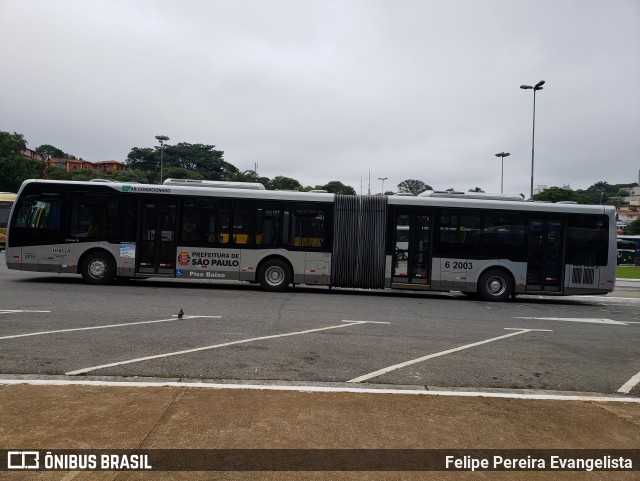 TUPI - Transportes Urbanos Piratininga 6 2003 na cidade de São Paulo, São Paulo, Brasil, por Felipe Pereira Evangelista. Número da foto: #6314503.