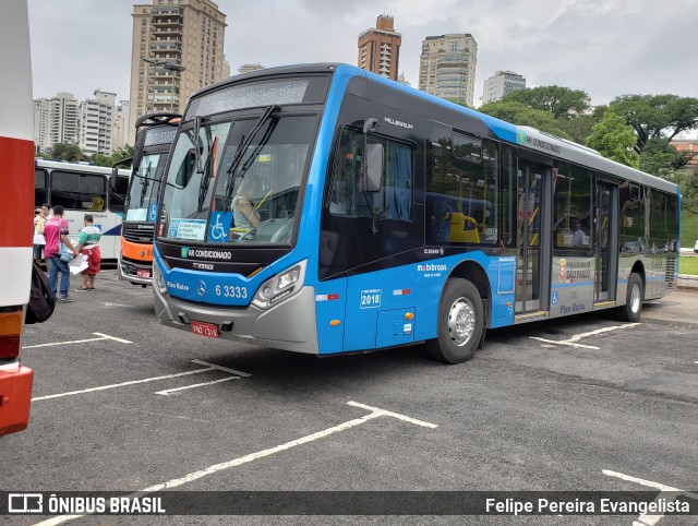 Viação Paratodos > São Jorge > Metropolitana São Paulo > Mobibrasil 6 3333 na cidade de São Paulo, São Paulo, Brasil, por Felipe Pereira Evangelista. Número da foto: #6314497.