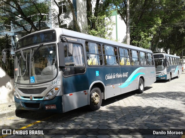 Viação Tabuazeiro 4447 na cidade de Vitória, Espírito Santo, Brasil, por Danilo Moraes. Número da foto: #6313243.