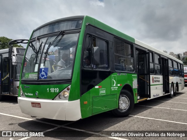 Viação Santa Brígida 1 1819 na cidade de São Paulo, São Paulo, Brasil, por Gabriel Oliveira Caldas da Nobrega. Número da foto: #6315196.