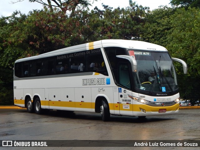 Empresa Cruz 20502 na cidade de São Paulo, São Paulo, Brasil, por André Luiz Gomes de Souza. ID da foto: 6314829.