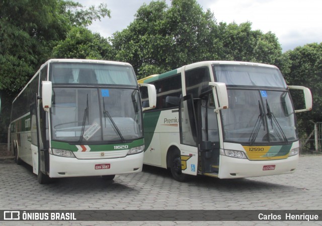 Empresa Gontijo de Transportes 11620 na cidade de Governador Valadares, Minas Gerais, Brasil, por Carlos  Henrique. ID da foto: 6313859.