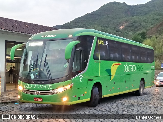 Pássaro Verde 15128 na cidade de Ouro Preto, Minas Gerais, Brasil, por Daniel Gomes. ID da foto: 6315049.