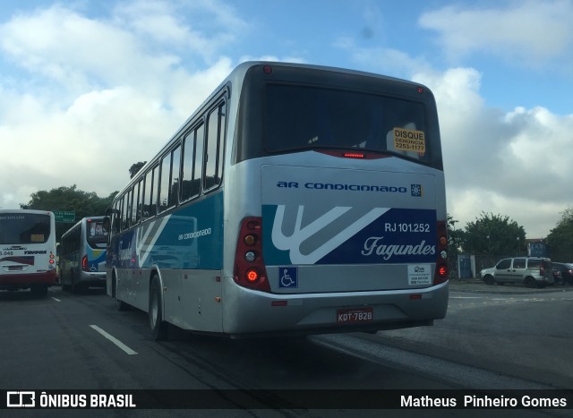 Auto Ônibus Fagundes RJ 101.252 na cidade de Brasil, por Matheus  Pinheiro Gomes. Número da foto: #6314912.