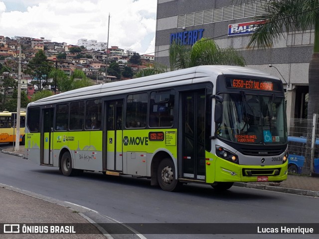 Viação Zurick 30636 na cidade de Belo Horizonte, Minas Gerais, Brasil, por Lucas Henrique . ID da foto: 6261440.