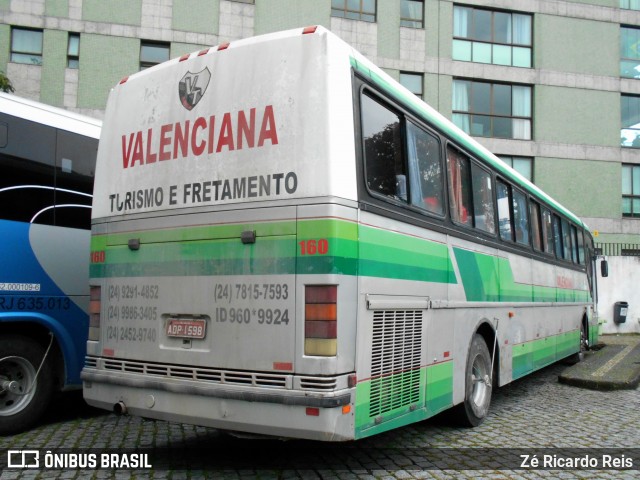 Viação Valenciana 160 na cidade de Petrópolis, Rio de Janeiro, Brasil, por Zé Ricardo Reis. Número da foto: #6261728.