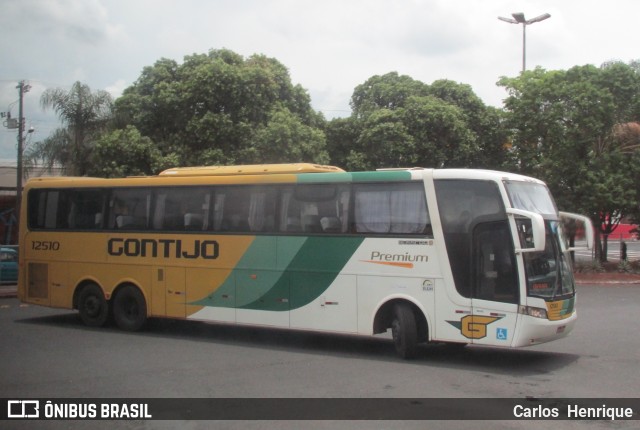 Empresa Gontijo de Transportes 12510 na cidade de Uberaba, Minas Gerais, Brasil, por Carlos  Henrique. Número da foto: #6261601.