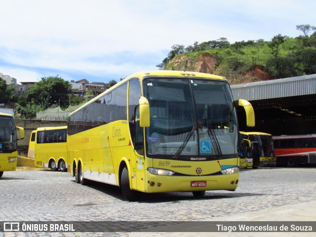 Viação Itapemirim 8619 na cidade de Belo Horizonte, Minas Gerais, Brasil, por Tiago Wenceslau de Souza. ID da foto: 6316612.