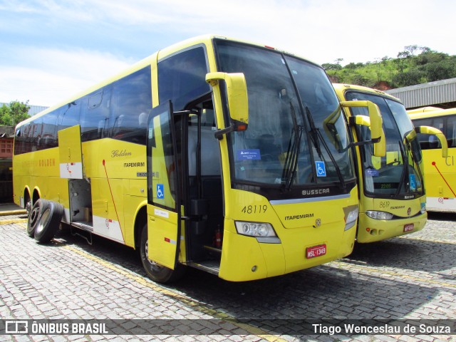 Viação Itapemirim 48119 na cidade de Belo Horizonte, Minas Gerais, Brasil, por Tiago Wenceslau de Souza. Número da foto: #6316631.