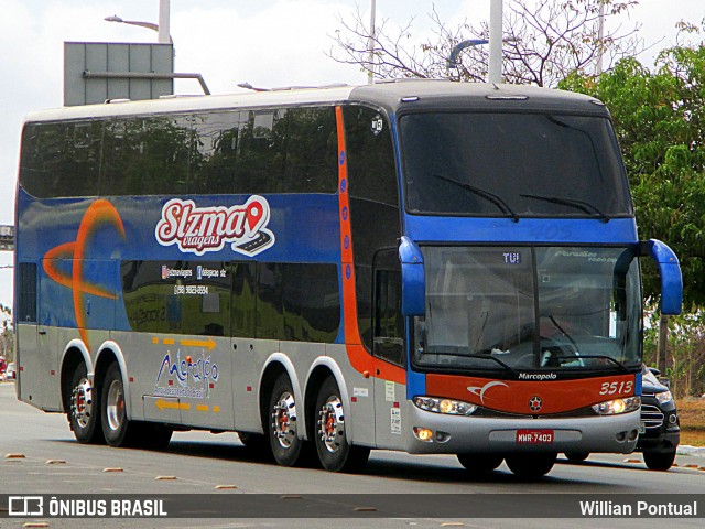 Ônibus Particulares 3513 na cidade de São Luís, Maranhão, Brasil, por Willian Pontual. Número da foto: #6316826.