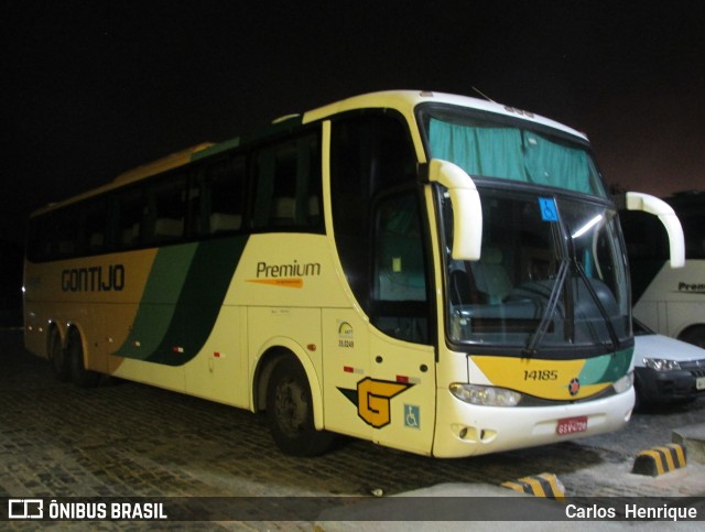 Empresa Gontijo de Transportes 14185 na cidade de Jequié, Bahia, Brasil, por Carlos  Henrique. ID da foto: 6316735.