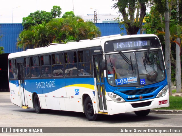 ETURSA - Emp. de Transp. Urbano e Rodoviário de Santo André 04 474 na cidade de Santo André, São Paulo, Brasil, por Adam Xavier Rodrigues Lima. Número da foto: #6316125.