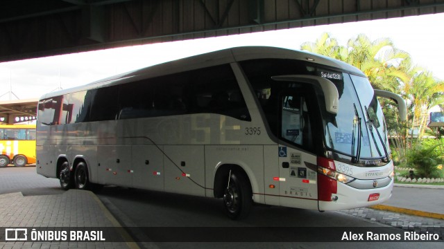 Auto Viação Catarinense 3395 na cidade de Resende, Rio de Janeiro, Brasil, por Alex Ramos Ribeiro. ID da foto: 6263762.