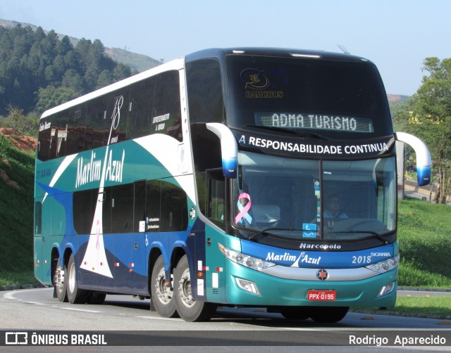 Marlim Azul Turismo 2018 na cidade de Aparecida, São Paulo, Brasil, por Rodrigo  Aparecido. Número da foto: #6262898.