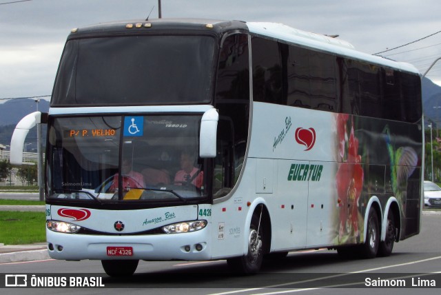 Eucatur - Empresa União Cascavel de Transportes e Turismo 4426 na cidade de Vitória, Espírito Santo, Brasil, por Saimom  Lima. ID da foto: 6263031.