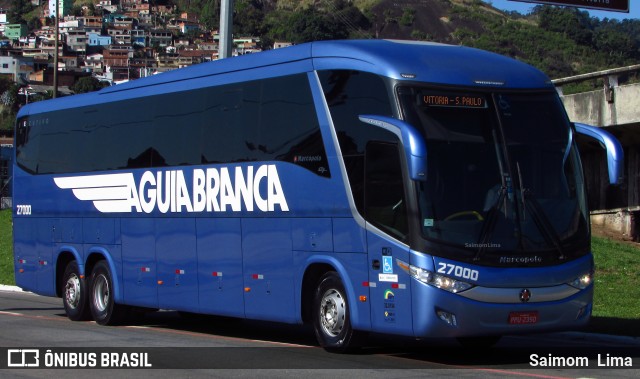 Viação Águia Branca 27000 na cidade de Vitória, Espírito Santo, Brasil, por Saimom  Lima. Número da foto: #6263022.