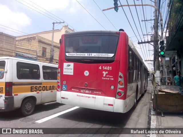 Himalaia Transportes > Ambiental Transportes Urbanos 4 1481 na cidade de São Paulo, São Paulo, Brasil, por Rafael Lopes de Oliveira. ID da foto: 6264177.