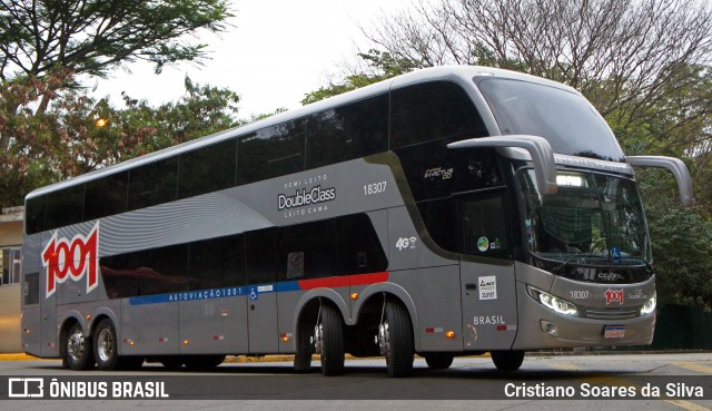Auto Viação 1001 18307 na cidade de São Paulo, São Paulo, Brasil, por Cristiano Soares da Silva. Número da foto: #6264949.