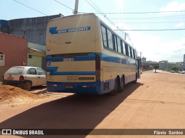 Viação Novo Horizonte 1003811 na cidade de Barra da Estiva, Bahia, Brasil, por Flávio  Santos. Número da foto: #6263920.