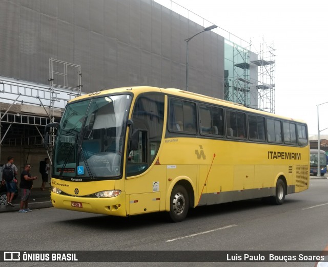 Viação Itapemirim 8543 na cidade de Rio de Janeiro, Rio de Janeiro, Brasil, por Luis Paulo  Bouças Soares. ID da foto: 6264201.